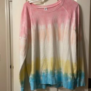 Old Navy tie dye sweatshirt. Size large. GUC